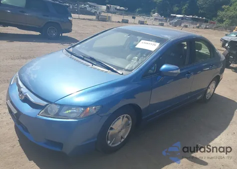 2009 Honda Civic Hybrid z USA, uszkodzony, nr VIN JHMFA36239S018414